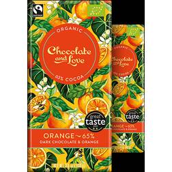 Chocolate and Love Orange 65% 80g