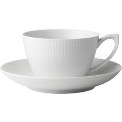 Royal Copenhagen White Fluted Tea Cup 28cl