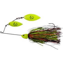 Savage Gear SG Da'Bush Spinnerbait #3 32g Yellow Silver Holo Flame