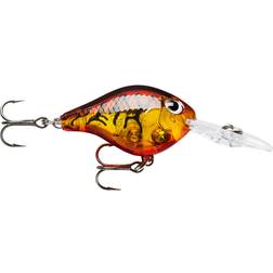 Rapala Ultra Light Crank 3cm Glass Amber Tiger UV GATU