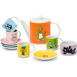 Micki Bamse Kaffeservis Porslin