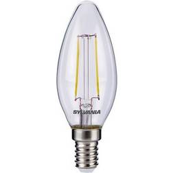 Sylvania Ampoule led Filament E14 2W (25W) Blanc chaud 2700K