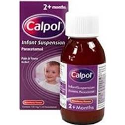 Calpol Sugar Free Infant Suspension Strawberry 200ml Liquid