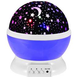 Sammydress Night Light Starry Sky & Moon Natlampe