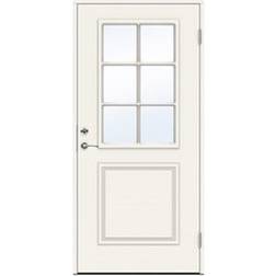 Swedoor Smetana Ytterdörr Klarglas S 2570-Y90R V (90x200cm)