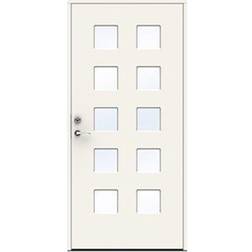 Swedoor Square Ytterdörr Klarglas S 9000-N H (100x210cm)