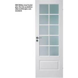 Swedoor Compact SP10 Inderdør Klart glas S 0502-Y V (82.5x204cm)