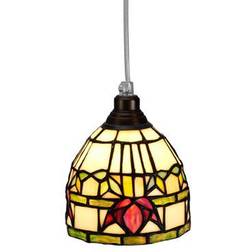 Nostalgia Fuchsia Tiffany Fönsterlampa