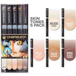 Chameleon Skin Tones Marker 5-pack