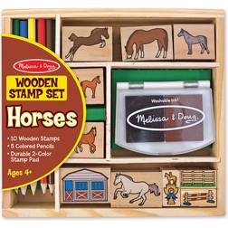 Melissa & Doug Horses Stamp Set