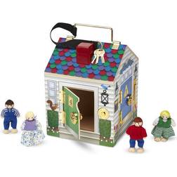 Melissa & Doug Wooden Doorbell House