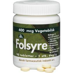 DFI Folsyre 400mcg 90 Stk.