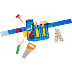 Melissa & Doug Deluxe Wooden Tool Belt Set