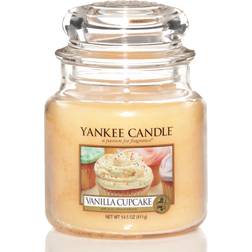 Yankee Candle Vanilla Cupcake Medium Bougie Parfumée 411g