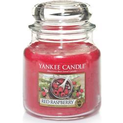 Yankee Candle Raspberry Medium Vela Aromática 411g
