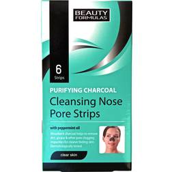 Beauty Formulas Purifying Charcoal Deep Cleansing Nose Pore Strips 6-pack