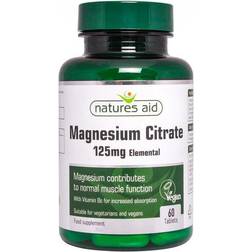 Natures Aid Magnesium Citrate 125mg 60 pcs