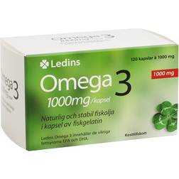 Ledins Omega 3 1000mg 120 stk