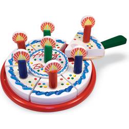 Melissa & Doug Birthday Party Wooden Play Food