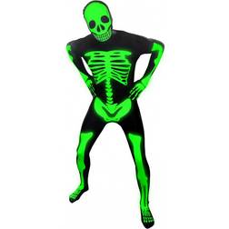 Morphsuit Glow Skeleton Costume for Men