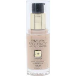 Max Factor Facefinity All Day Flawless 3 in 1 Foundation SPF20 #65 Rose Beige