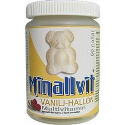 Carls-Bergh Minallvit Vanilla / Raspberry 60pcs 60 stk