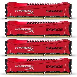 HyperX Savage Red DDR3 2400MHz 4x8GB (HX324C11SRK4/32)