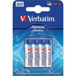 Verbatim Premium AAA Alkaline 4-pack