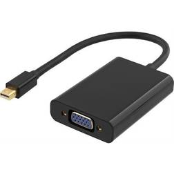 Deltaco Mini DisplayPort - VGA/Audio Adapter 0.2m