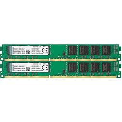 Kingston 16GB (2 x 8GB) DDR3 1600 Desktop Memory Model KVR16N11K2/16