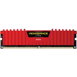 Corsair Vengeance LPX Red DDR4 2400MHz 4GB (CMK4GX4M1A2400C14R)