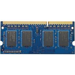 HP Modulo Memoria 8 GB (1 x 8 GB) DDR3 SDRAM 1600 MHz DDR3-1600 PC3-12800 Non-ECC Unbuffered 204-pin SoDIMM