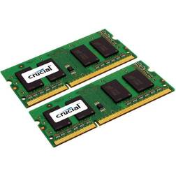 Crucial 4GB 2x2GB DDR31333 CL9 SODIMM LV módulo de memoria 1333 MHz