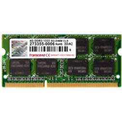 Transcend TS512MSK64V3N Memoria RAM 4 GB DDR3 1333 MHz