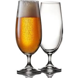 Bitz Glass Beer Glass 12.849fl oz 2pcs