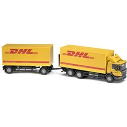 Emek Scania P DHL Distribution Truck with Trailer