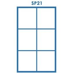 NorDan Tanum Alu-VF10x12 SP21 Aluminium Vridfönster 100x120cm
