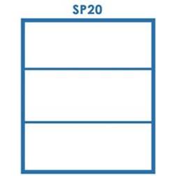 Tanum Alu- FF5x12 SP20 Aluminium Fast fönster 3-glasfönster 50x120cm