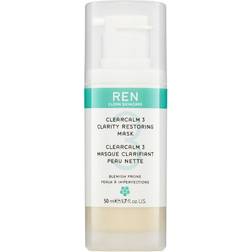 REN Clean Skincare Clearcalm 3 Clarity Restoring Mask 50ml