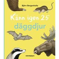 Känn igen 25 däggdjur (Inbunden)