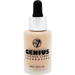 W7 Base de maquillaje Genius Feather Light Buff