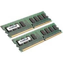 Crucial 8GB DDR2 DIMM módulo de memoria 2 x 4 GB 667 MHz