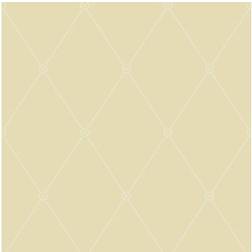 Cole & Son Tapete Georgian Rope Trellis von Straw creme