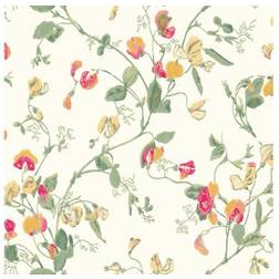 Cole & Son Tapete Sweet Pea von Pink Yellow verde