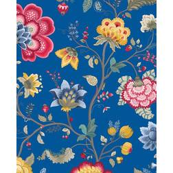 Intrade Florale Tapete Floral Fantasy von Eijffinger 341034 blu