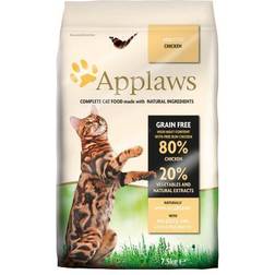 Applaws Complete Natural Dry Cat Food Chicken with Salmon - 400g Resealable Bag 0.4kg