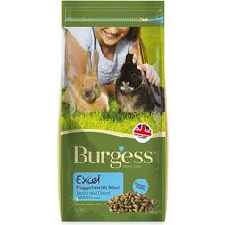 Burgess Excel Junior & Dwarf Rabbit Nuggets with Mint 4kg