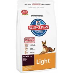 Hill's Science Plan Canine Adult Light With Chicken 12kg