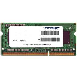 Patriot Memory 8GB PC3-12800 módulo de memoria DDR3 1600 MHz