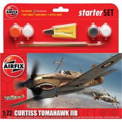 Airfix Curtiss Tomahawk IIB Starter Set A55101